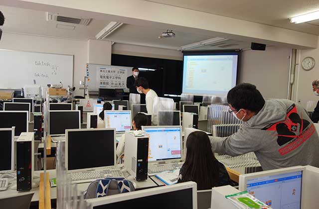 蔵王町平沢小学校プログラミング講座