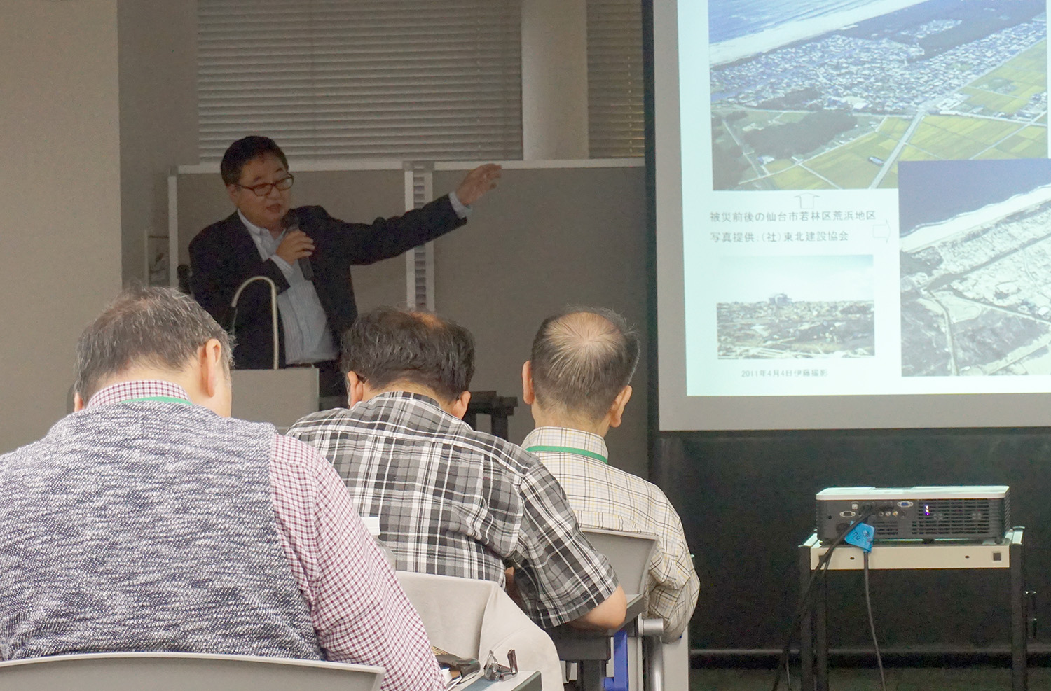 「どこまで進んでいるの?津波被災地の農業・農村復興」伊藤 房雄 教授