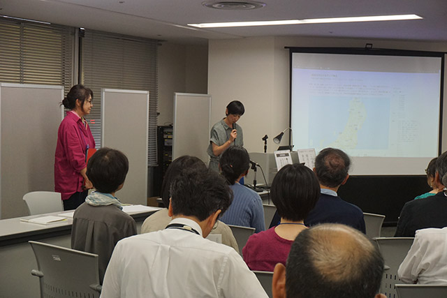 【15:10~15:50 研究報告】菅原香織氏(秋田公立美術大学)と宮本愛氏(東北工業大学)